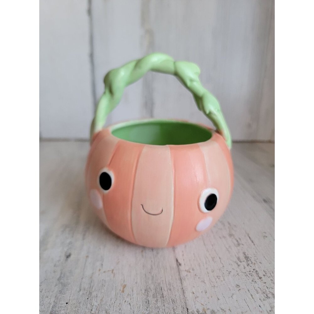 Holiday home cute little‎ pumpkin face ceramic home decor Halloween